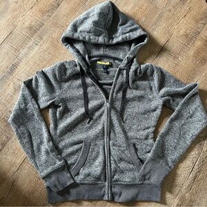 Prince & Fox Gray Zip-Up Hoodie